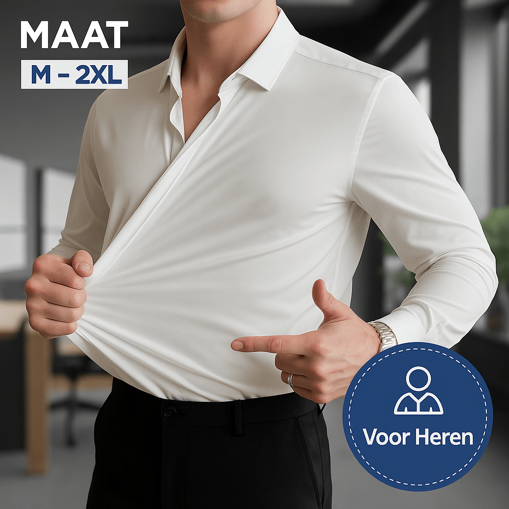 Mason | Camisa de stretch sin arrugas para hombres