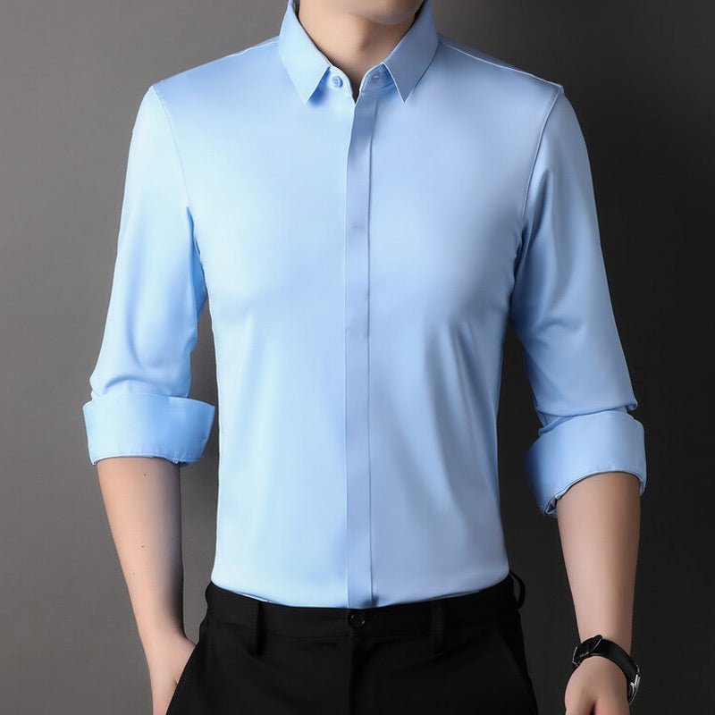 Mason | Camisa de stretch sin arrugas para hombres