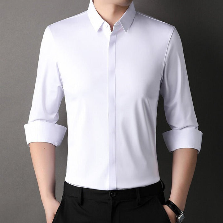 Mason | Camisa de stretch sin arrugas para hombres