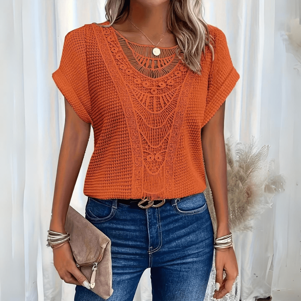 Ivory | Top de Encaje Chic