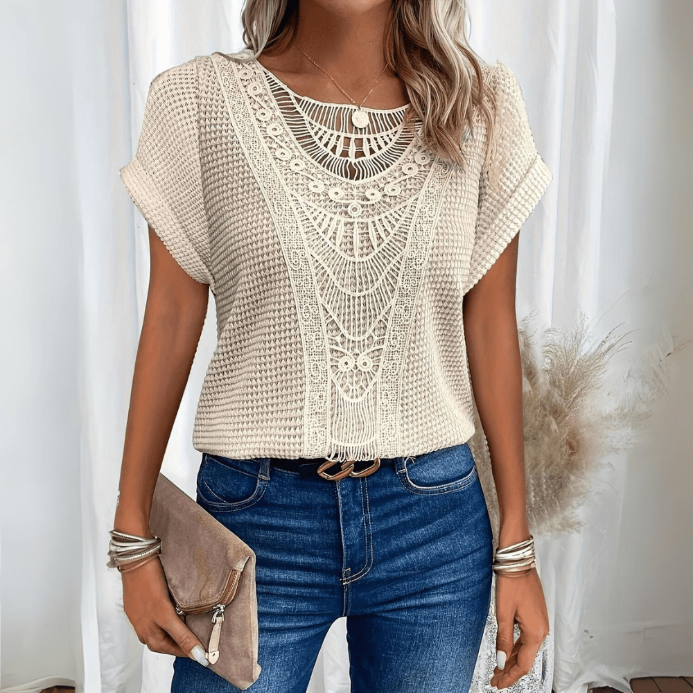 Ivory | Top de Encaje Chic