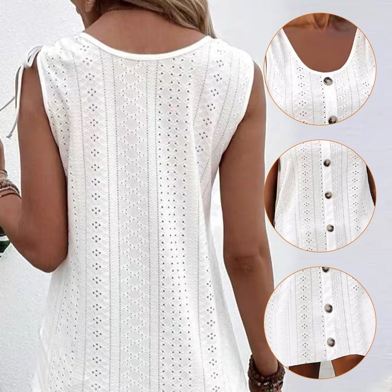 Tove | Vestido de Punto sin Mangas con Escote en U y Ajuste Cómodo